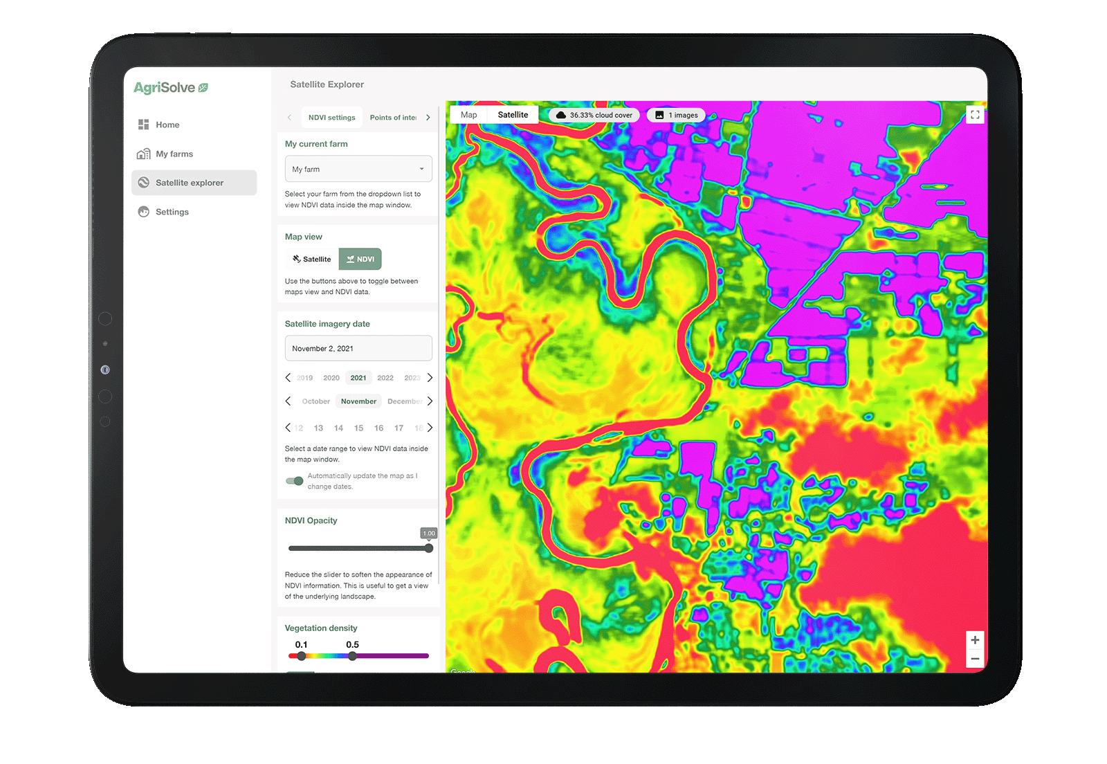 agrisolve dashboard screen grab