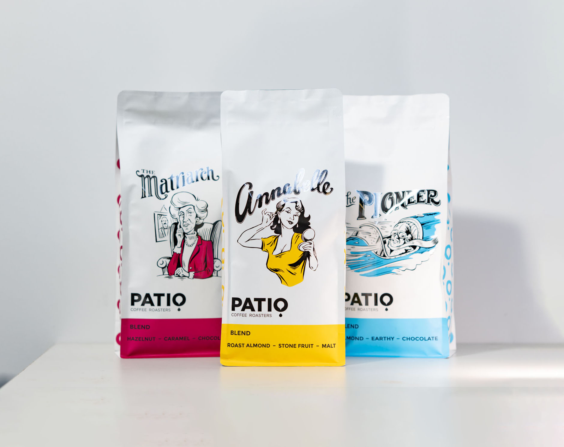 Patio coffee beans hero products